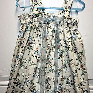 Pillowcase Dress with Bow One of a kind-New
